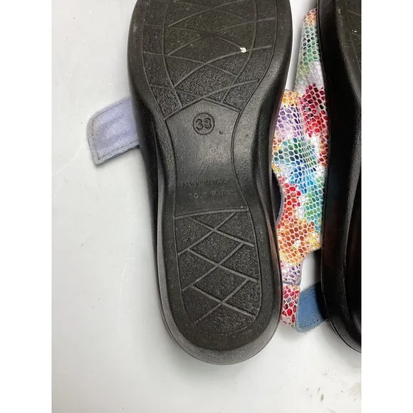 Flexus By Spring Step anti shock sandals strap sz Eu 38 Us 7 Italy