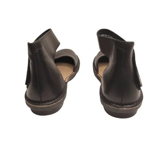 Fly London Fipa477fly Black Flats Mary Jane Made In Portugal Size 41 Euro/ 10 US