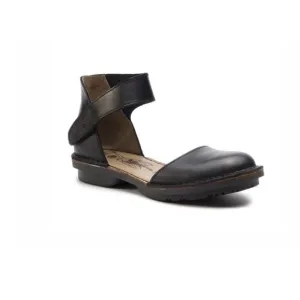 Fly London Fipa477fly Black Flats Mary Jane Made In Portugal Size 41 Euro/ 10 US