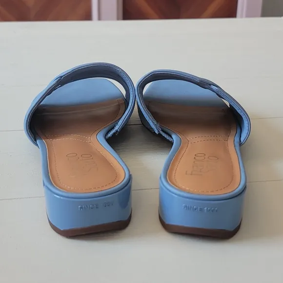 Franco Sarto Denim Margot Slide Sandals