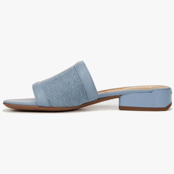 Franco Sarto Denim Margot Slide Sandals