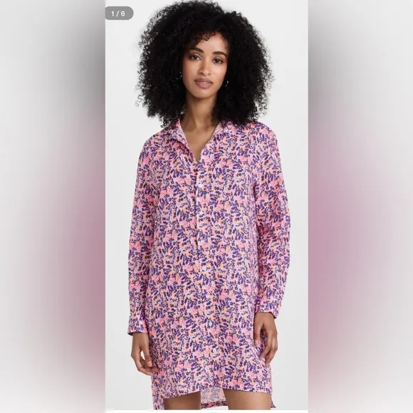 Frank &amp; Eileen-Classic Hunter Step Hem Shirt Dress Women’s Size XS NWT
