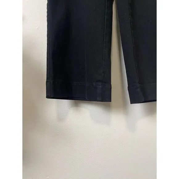 FRANK &amp; EILEEN Illusion‎ Pull-On Italian Dream Denim Jeans Black Size 4