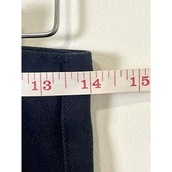 FRANK &amp; EILEEN Illusion‎ Pull-On Italian Dream Denim Jeans Black Size 4