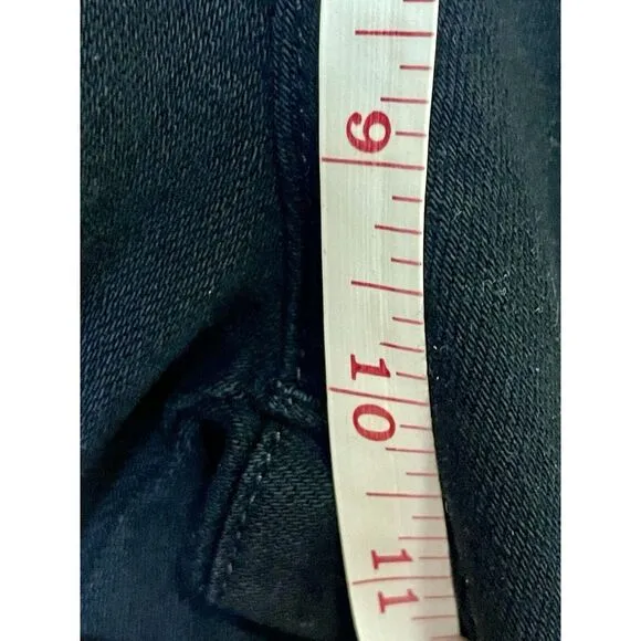FRANK &amp; EILEEN Illusion‎ Pull-On Italian Dream Denim Jeans Black Size 4