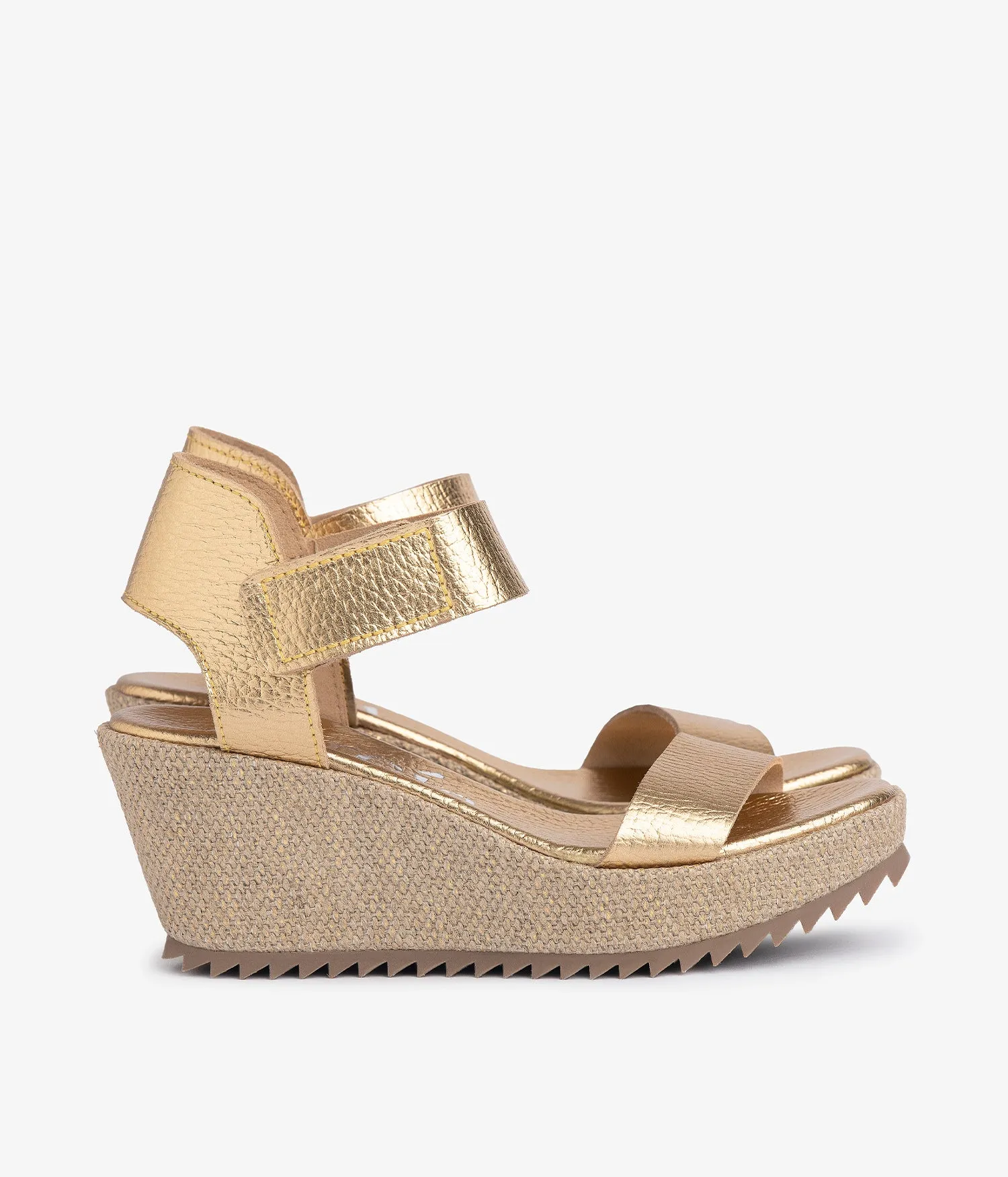 franses / gold cervo lame-nubby linen