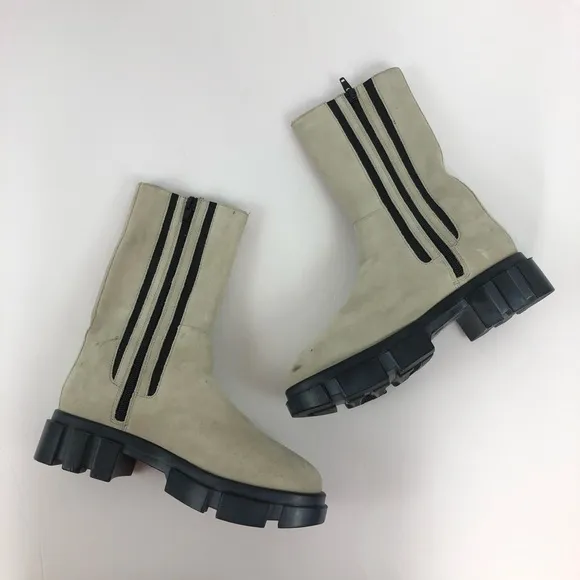 Free people brooks Chelsea lug sole boots size 37