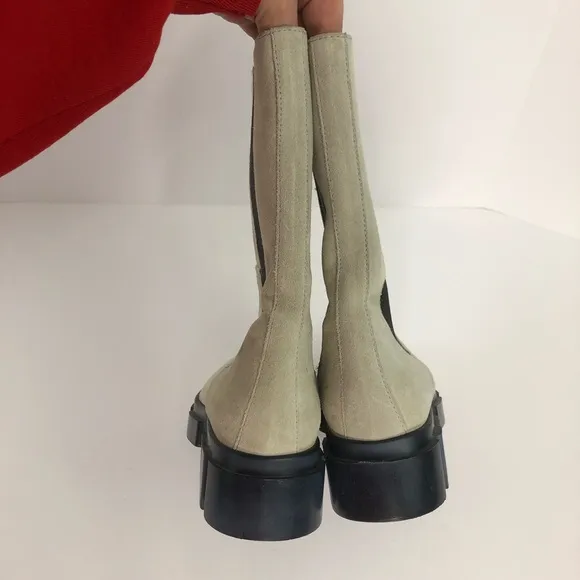 Free people brooks Chelsea lug sole boots size 37