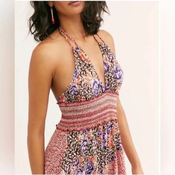 Free People Gabriela Slip Dress – Terracotta Sz XS