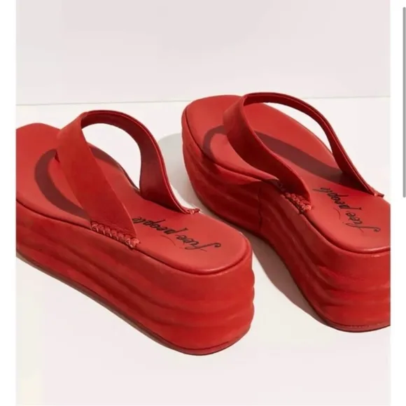 Free People Haven Thong Flatform Sandals