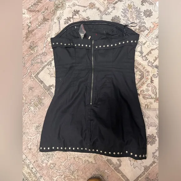 Free People Kiada Embellished Mini Dress NWOT
