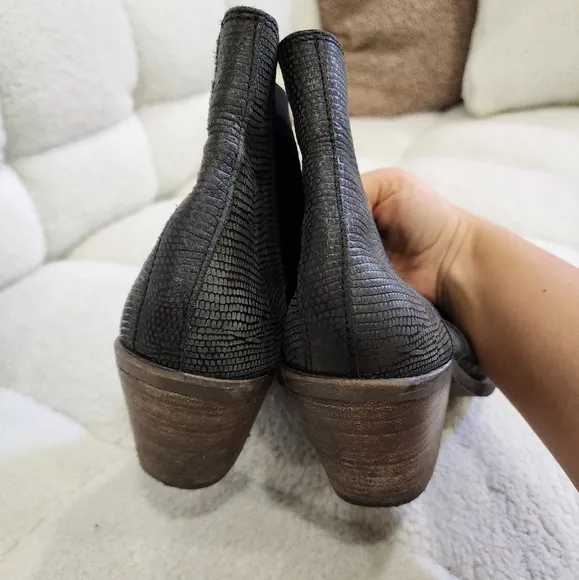 Free People Leather Chelsea Boots