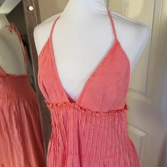 Free People Pintuck Paradise Maxi Dress