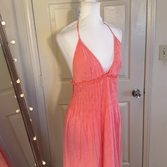 Free People Pintuck Paradise Maxi Dress