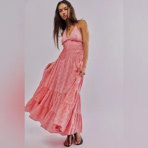 Free People Pintuck Paradise Maxi Dress