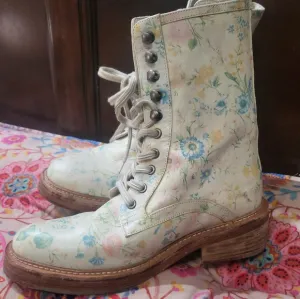 Free People Santa Fe Lace Up Boots