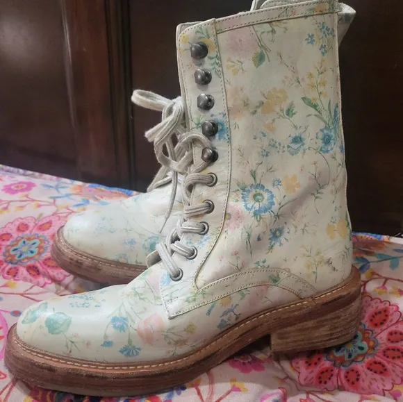 Free People Santa Fe Lace Up Boots