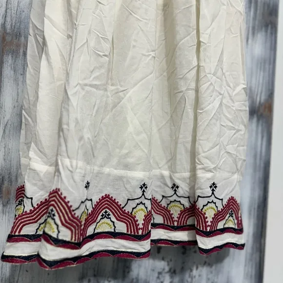 Free People Sweet Escape Midi Embroidered Bohemian Dress Size Medium ~ NWOT