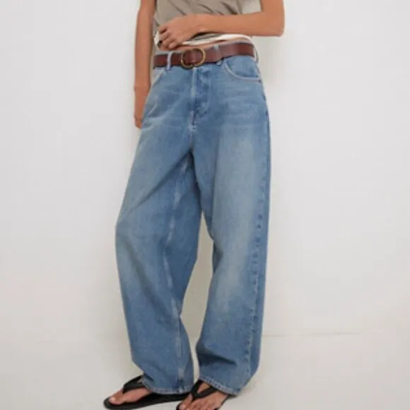 Free People We The Free Cora Slouchy Jeans NWT *