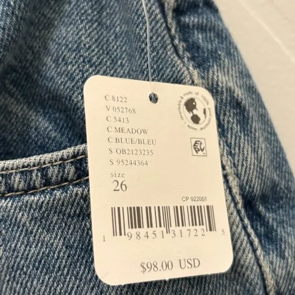 Free People We The Free Cora Slouchy Jeans NWT *