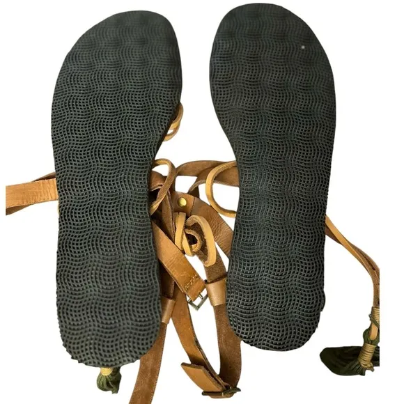 Free People Willow Sandal - Women's Shoes in Tan Safari SZ 8