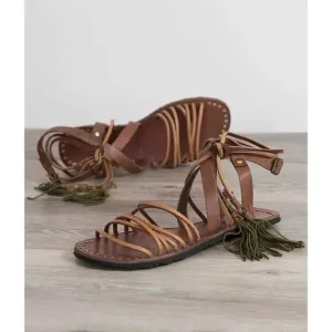 Free People Willow Sandal - Women's Shoes in Tan Safari SZ 8
