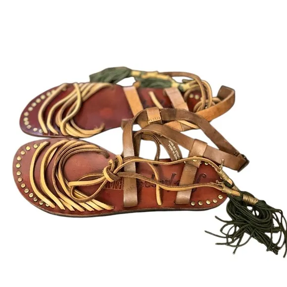 Free People Willow Sandal - Women's Shoes in Tan Safari SZ 8