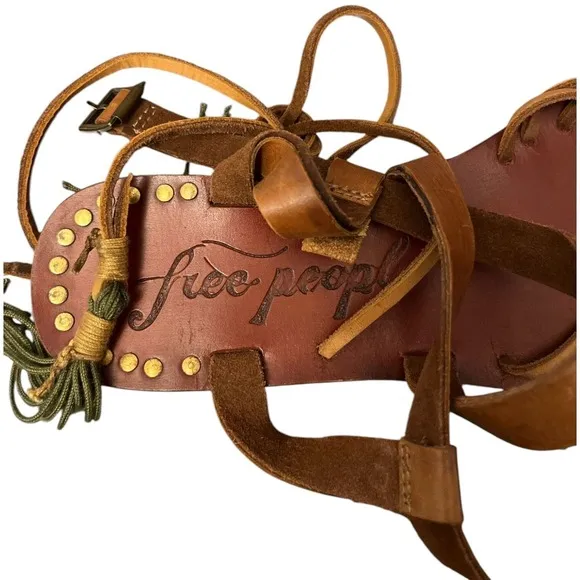 Free People Willow Sandal - Women's Shoes in Tan Safari SZ 8