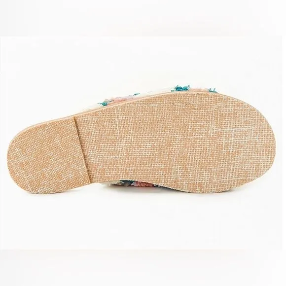 Free People Women's Yuma Woven Mule Sandals