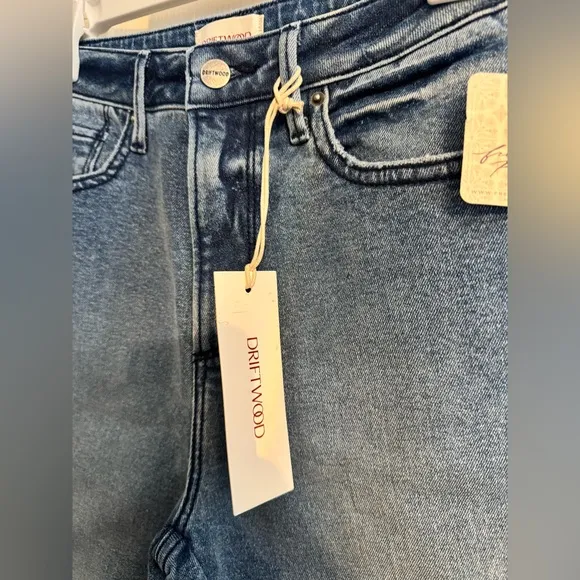 Free People x Driftwood Floral Embroidered Royce Jeans NWT