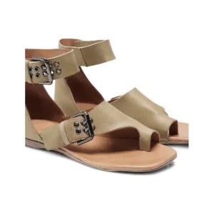 Free PeopleMarco Leather Gladiator Sandals in SAGE