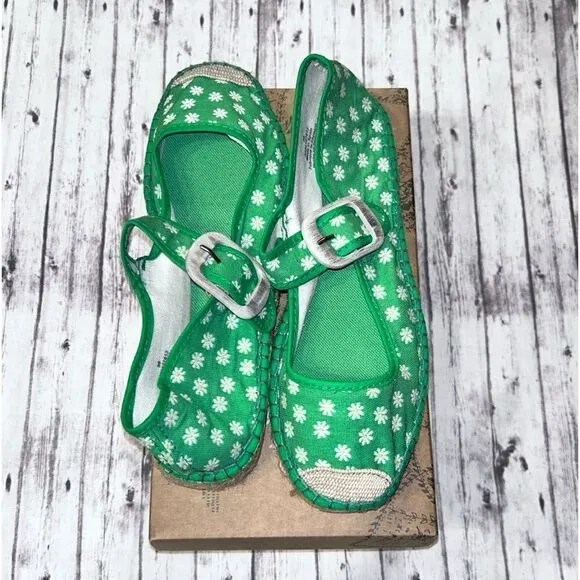 Free People Surfisde Daisy Mary Jane Espadrilles