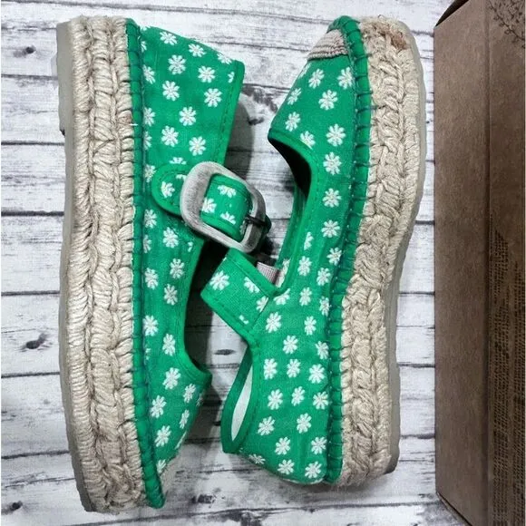 Free People Surfisde Daisy Mary Jane Espadrilles