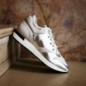 Free People Kick It Lace Up Metallic Sneaker