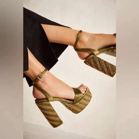 Free People x Jeffrey Campbell Carrie Platform Sandals