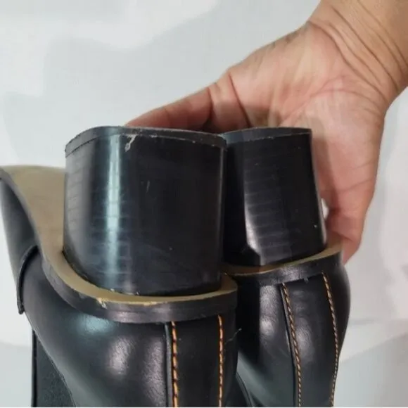 French Connection Chrissy Heeled Chelsea Booties Size 7.5