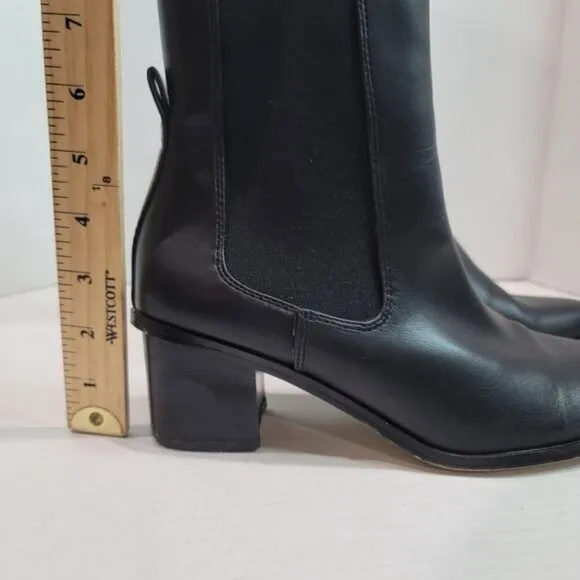 French Connection Chrissy Heeled Chelsea Booties Size 7.5