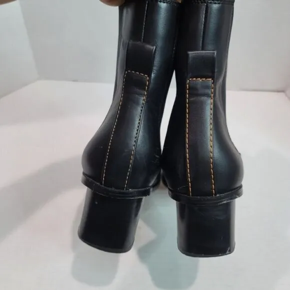 French Connection Chrissy Heeled Chelsea Booties Size 7.5