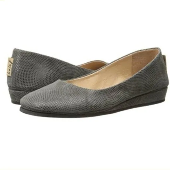 French Sole FS/NY Zeppa Low Wedge Flats Size 11