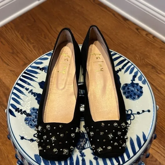 French Sole NY Suede Flats