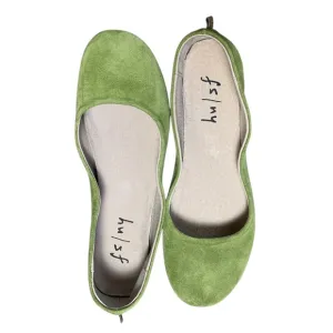 French Sole‎ Suede 🍋‍🟩 Flats