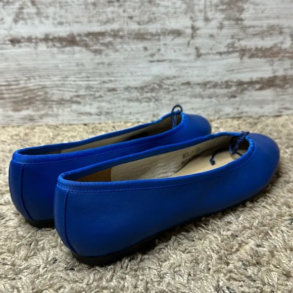 French Sole Womens Nicky Hilton - Kathy Navy Ballet Flats Size 7.4 fs/ny