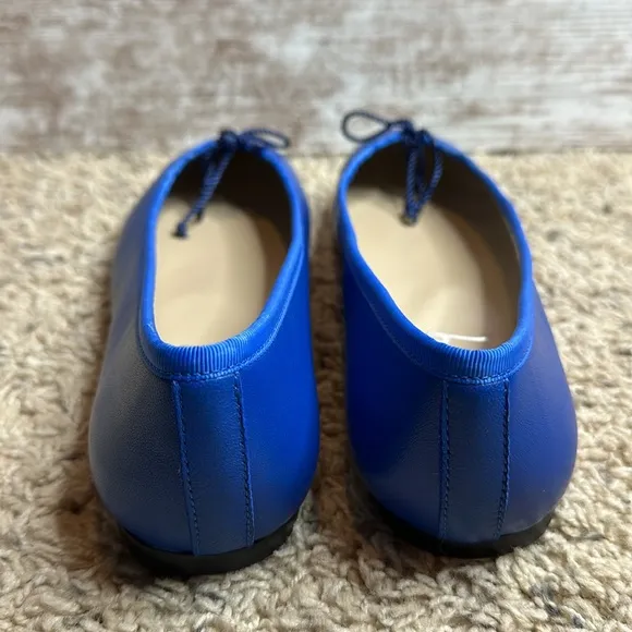 French Sole Womens Nicky Hilton - Kathy Navy Ballet Flats Size 8 Medium (B, M)