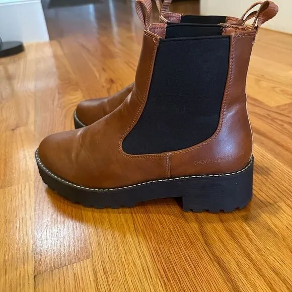 French Connection Lug Sole Chelsea Boots