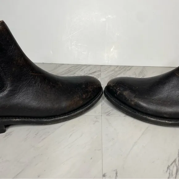 Frye Bowery Black Brown Men’s Chelsea Boot 9 1/2 D