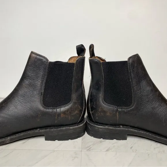 Frye Bowery Black Brown Men’s Chelsea Boot 9 1/2 D