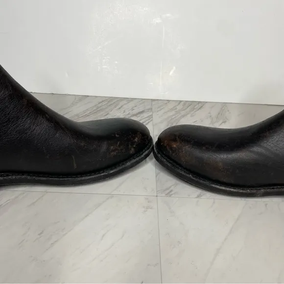 Frye Bowery Black Brown Men’s Chelsea Boot 9 1/2 D