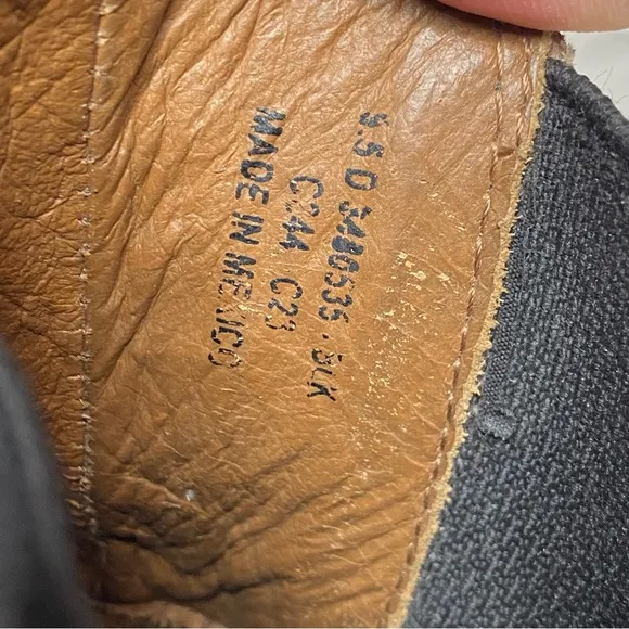 Frye Bowery Black Brown Men’s Chelsea Boot 9 1/2 D