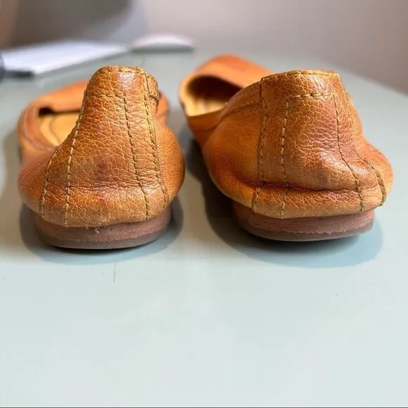 FRYE Carson Yellow Marigold Ballet Flats | Size 7