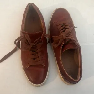 Frye Chambers Low Top Leather Lace-Up Sneakers Size 8